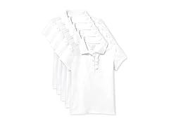 Childrens Place Girls Polo White (3T)