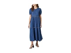 Forever 21  (M) Ruffle Tiered Maxi Dress