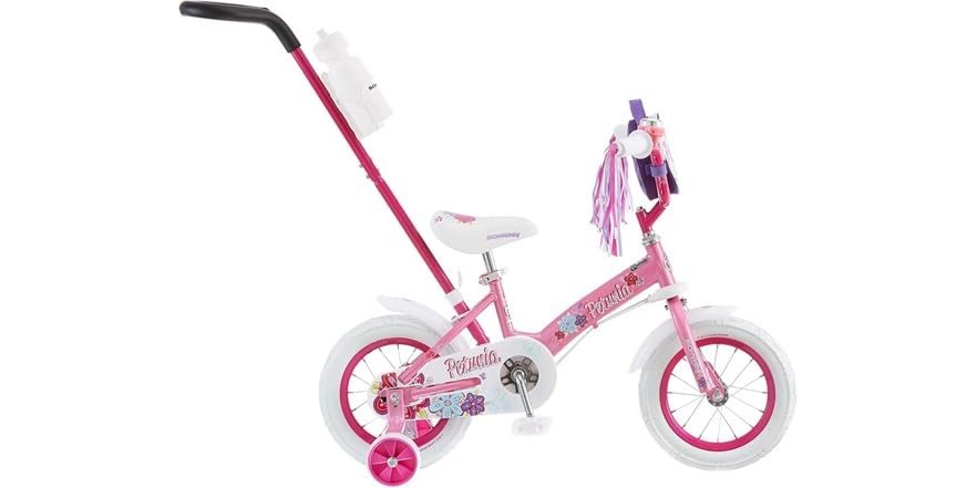 Schwinn Petunia Push Bike – Easy Steering & Training Wheels - Image 3