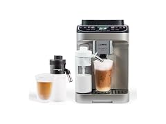 De'Longhi Magnifica Duo Espresso Machine, Frother, Silver