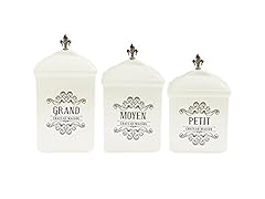 Chateaux Square 3 Piece Canister Set