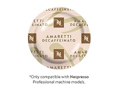 Nespresso Pro Capsules Decaf Amaretti