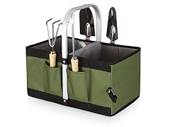 Garden Caddy Collapsible Basket w/ Tools