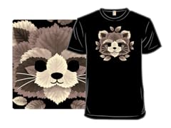 Raccoon of Leaves