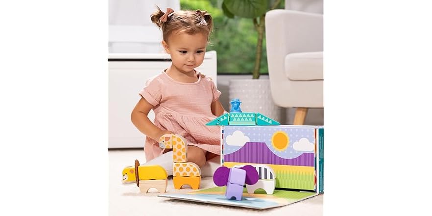 Melissa & Doug Blockables Safari Blocks