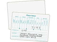Really Good Stuff Dry Erase Boards, 12"x9"