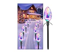 Jumbo C70 Christmas Pathway Lights, 16FT