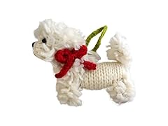 Chilly Dog Bichon Frise Dog Ornament