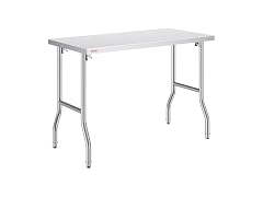 VEVOR Folding Commercial Prep Table