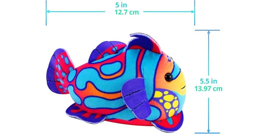zhuzhu (Mandarin + Blue Tang Fish 2-Pack