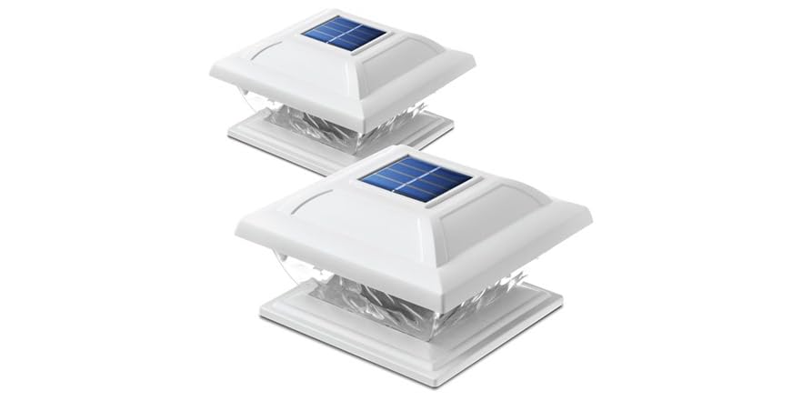 Solar Street Lamp Cap with Base 1 pack