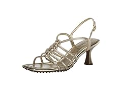 Women's Anne Klein Jupiter Gold Heels (9)