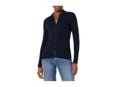 Amazon Essentials Women Fine Gauge Polo Cardigan