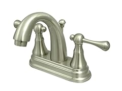 Lavatory Faucet, Satin Nickel