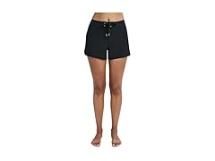 Nautica Women's Board Shorts Black (XL)