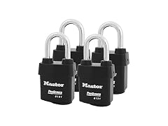 Master Lock - Four (4) High Security Technology