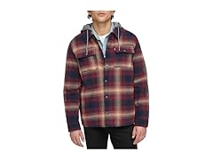 Levis Mens Sherpa Lined Shirt Jacket