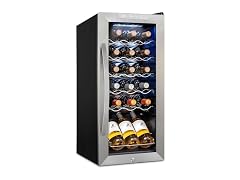 Schmecke 18 Bottle Compressor Wine Cooler Refrigerator w/Lock