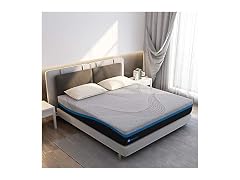 Avenco 10" Queen Foam Mattress, Grey