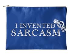 Invention of Sarcasm Accessory Pouch