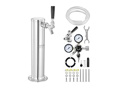 VEVOR Kegerator Tower Kit, Single Tap