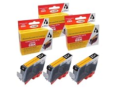 Compatible Canon CLI-8 Black Ink Cartridge combo.  (3 Pack)