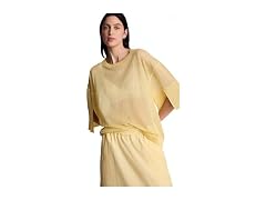 Kenneth Cole New York Crew Tee, Pastel Yellow (M)