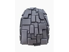 MadPax Block Slate Gray Backpack (Medium)
