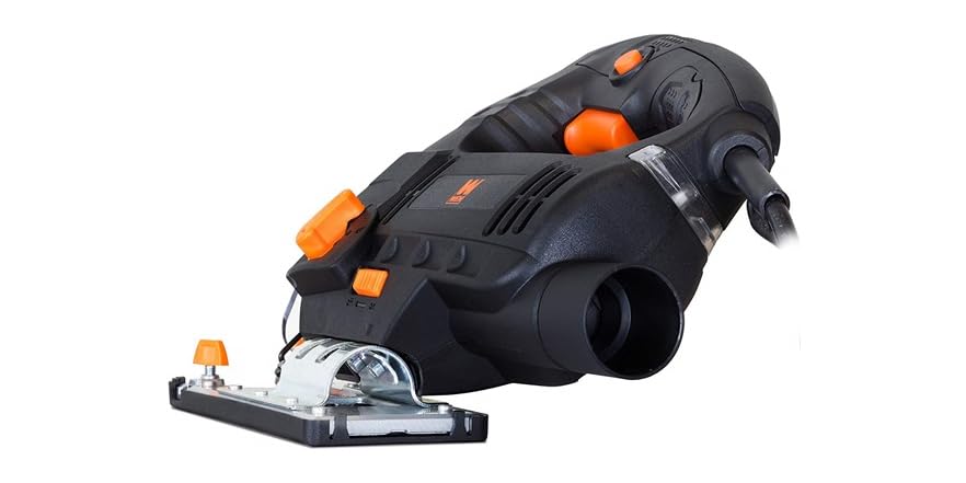 VEVOR Jig Saw 6 Variable-speed Jigsaw with Laser Scale Ruler 4-Stage