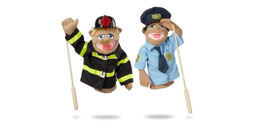 Melissa & Doug Rescue Puppet Set
