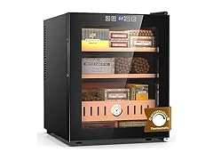 Mojgar 50L Thermostatic Electric Humidor, 300 Counts Large C (Open Box)