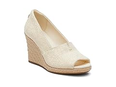 TOMS Womens Michelle Wedge Sandal, 9