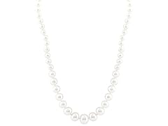 Large Graduated Pearl Necklace
