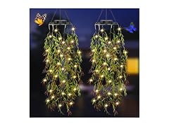 KagoLing Solar Light Outdoor Fake Plants