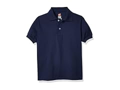 Hanes Boys Short Sleeve Eco Smart Jersey