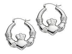 Fancy Claddagh Earrings