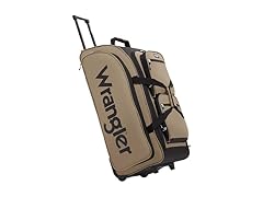 Wrangler Wesley Rolling Duffel Bag - Tannin