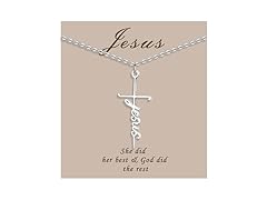 COTATI Faith Cross Necklace Jewelry