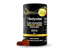 Be Bodywise Shilajit Gummies 60ct