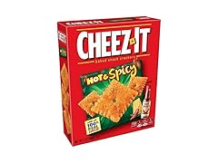 Cheez-It Baked Snack Cheese Crackers, Hot & Spicy