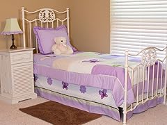 Lavender Butterfly 3-Piece Twin Bedding Set