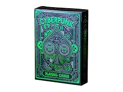 Elephant Playing Cards Cyberpunk Green Cardistry Deck