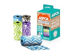 ASPCA Assorted Dog Poop Bags - 8 Rolls(120 Bags)