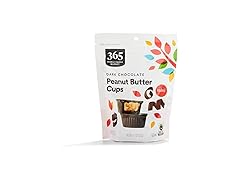 365 WFM Mini Dark Choc PB Cups 4.7oz
