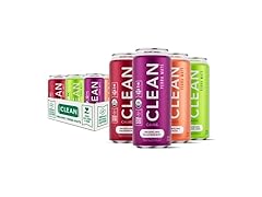 12PK CLEAN Cause Low Calorie Variety Pack Yerba Mate