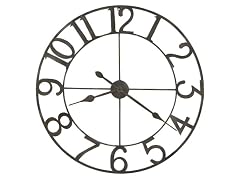Howard Miller Arcadia Wall Clock Silver