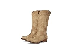 ROPER Judith Vintage Beige Faux Leather