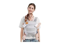 Shiaon Baby Carrier Newborn to Toddler Grey