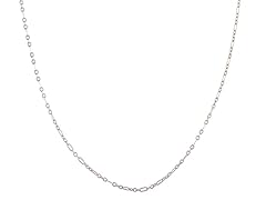 Diamond Cut Italian Forzatina Sterling Silver Chain