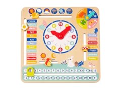 Zummy Wooden Calendar Learning Toy